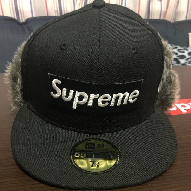 キャップSupreme Earflap New Era SIZE 7 3/8