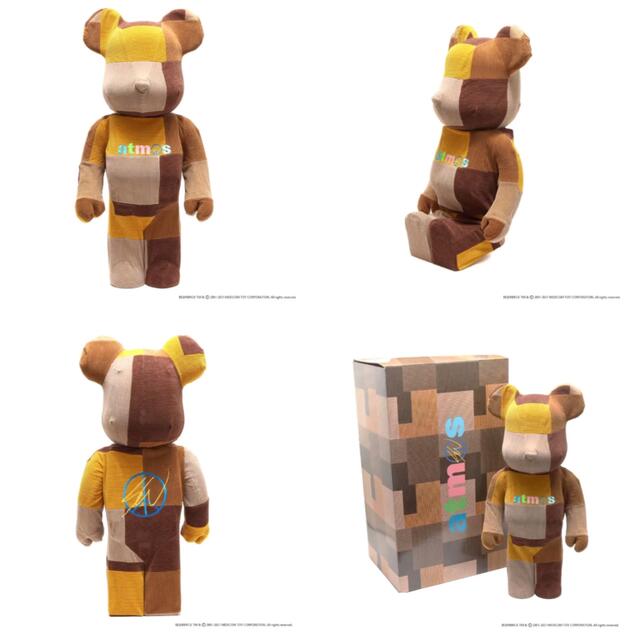 MEDICOM TOY(メディコムトイ)のBE@RBRICK atmos × Sean Wotherspoon 1000％ エンタメ/ホビーのフィギュア(その他)の商品写真