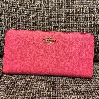 コーチ(COACH)のコーチ　長財布　財布　ライトピンク(財布)