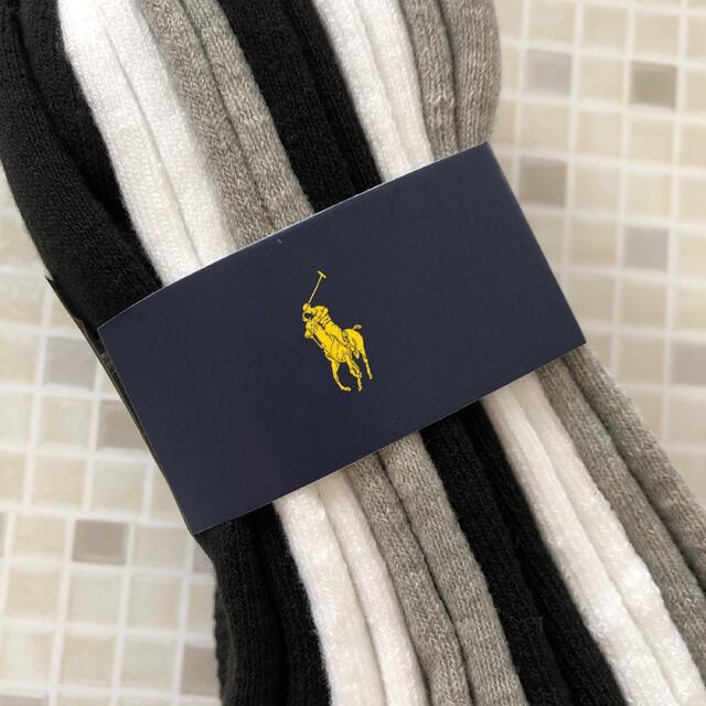 POLO RALPH LAUREN(ポロラルフローレン)の☆☆数量限定・お買得セット☆☆ ラルフローレン レディース靴下 3足セット レディースのレッグウェア(ソックス)の商品写真