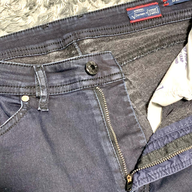 DIESEL SPENDER DENIM SWEAT スキニー ソフトデニム 3