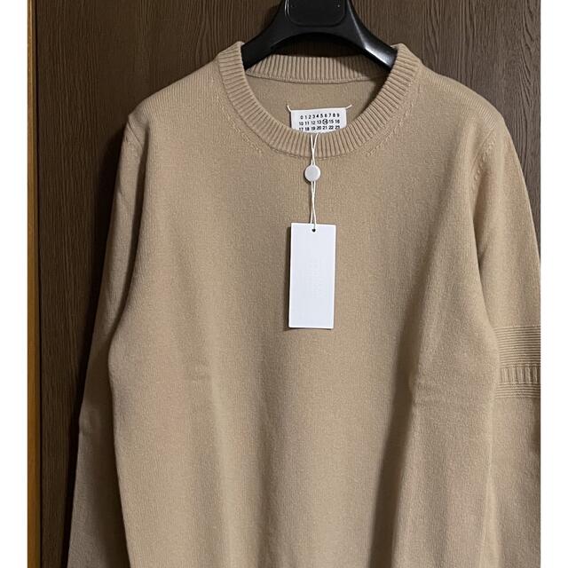 M新品 メゾン マルジェラ カシミヤ ウール ニット セーター メンズ キャメル