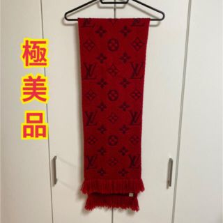 ルイヴィトン(LOUIS VUITTON)の極美品 ルイヴィトン モノグラム エシャルプ・ロゴマニア マフラー(マフラー/ショール)