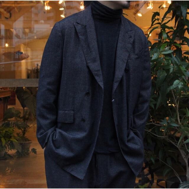 COMOLI コモリ シルクウールチェスターコート 2