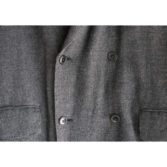 COMOLI - 【美品】Comoli ウールシルク ダブルチェスターコート COMOLI - 【美品】Comoli ウールシルク ダブルチェスターコート
