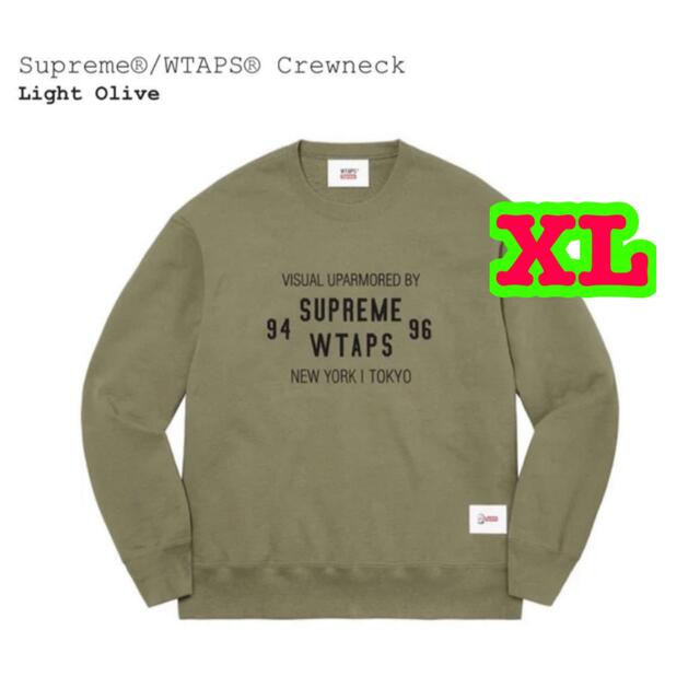 Supreme WTAPS Crewneck XL Light Olive