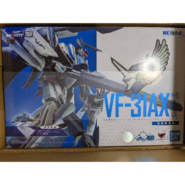 DX超合金 初回限定版 VF-31AX カイロスプラス（ハヤテ・インメルマン機）