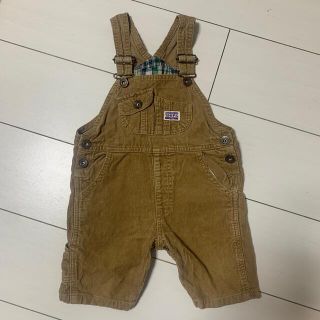 シップスキッズ(SHIPS KIDS)のコーデュロイサロペット　90 オーバーオール(パンツ/スパッツ)