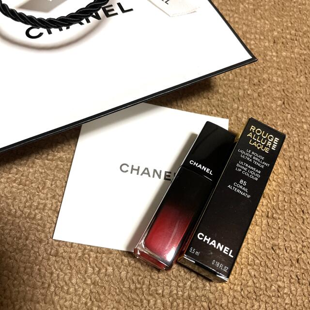 CHANEL(シャネル)のシャネル　ルージュ　アリュールラック　85 コスメ/美容のベースメイク/化粧品(口紅)の商品写真