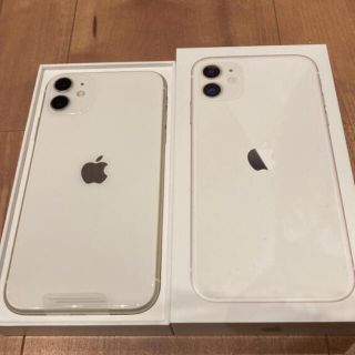 アイフォーン(iPhone)のiPhone11 64GB ホワイト(スマートフォン本体)