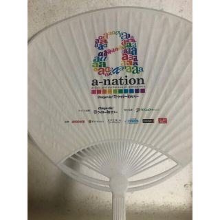 非売品　a nation ロゴ入りうちわ(うちわ)