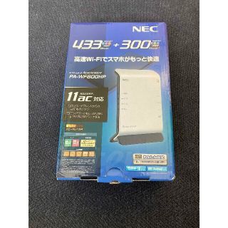 エヌイーシー(NEC)のPA-WF800HP NEC  Wifi ルーター　状態良好(その他)