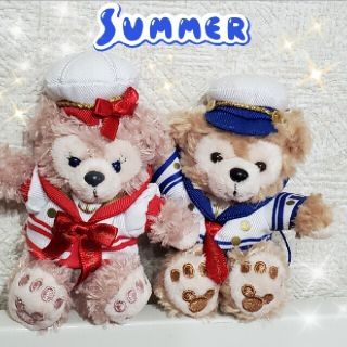 ダッフィー(ダッフィー)の春割り🐻❤️2015年　Summerコス　ダッフィー&シェリーメイ(キャラクターグッズ)