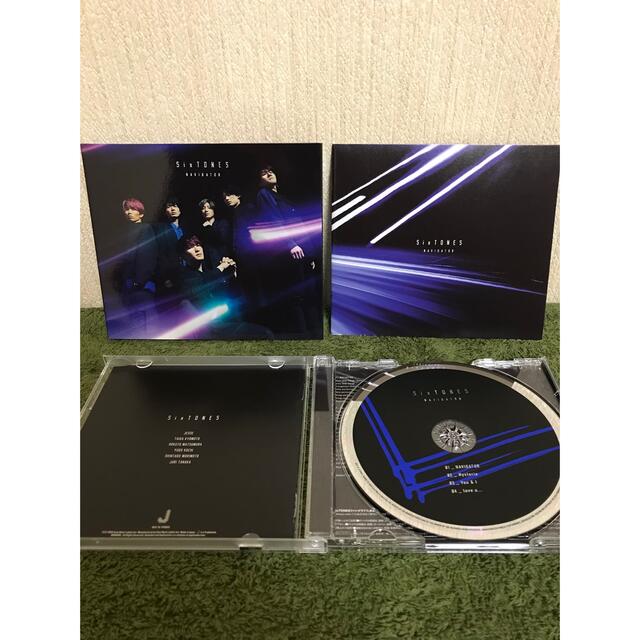 SixTONES  NAVIGATOR  NEWERA セット エンタメ/ホビーのCD(ポップス/ロック(邦楽))の商品写真