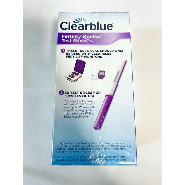 クリアブルー　Clearblue 　スティック新品30本入＋29本