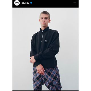 STUSSY - stussy ハーフジップ サイズMの通販 by Io ｜ステューシー ...