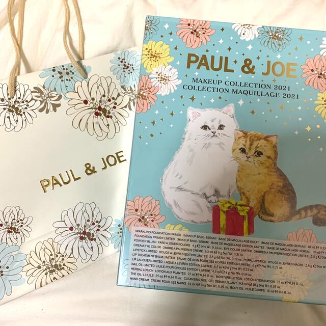 PAUL & JOE(ポールアンドジョー)のPAUL&JOE クリスマスコフレ 2021   コスメ/美容のキット/セット(コフレ/メイクアップセット)の商品写真