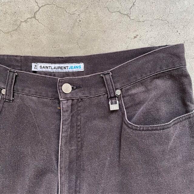 Saint Laurent(サンローラン)の【vintage】old saintlaurent サンローラン　デニムパンツ メンズのパンツ(デニム/ジーンズ)の商品写真