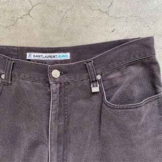 サンローラン(Saint Laurent)の【vintage】old saintlaurent サンローラン　デニムパンツ(デニム/ジーンズ)