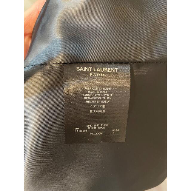 Saint Laurent(サンローラン)のsaint laurent paris サンローランスタッズジャケット　メンズ メンズのジャケット/アウター(ブルゾン)の商品写真