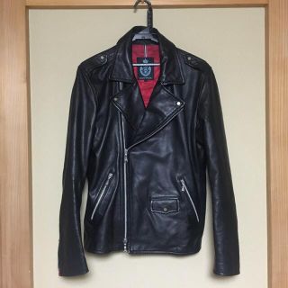 美品☆ギルドプライム☆カモフラ柄メンズM☆袖レザー取り外し可