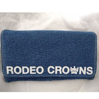 ロデオクラウンズ(RODEO CROWNS)のロデオクラウンズ　デニム　財布　タグなし未使用(財布)