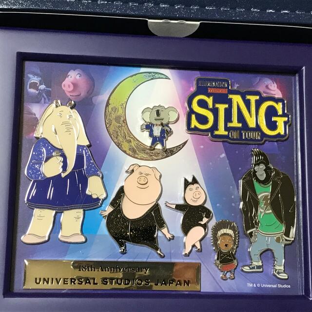 【USJ】SING ピンバッジ【非売品】