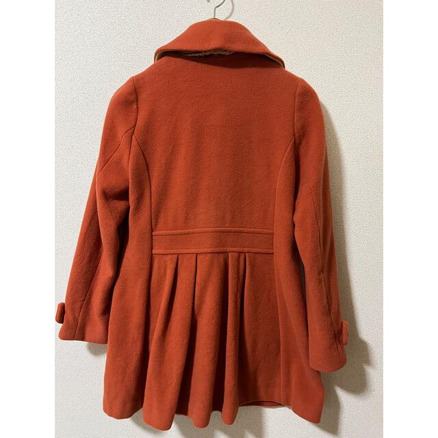 mysty woman ロングコート オレンジ レディースのジャケット/アウター(ロングコート)の商品写真