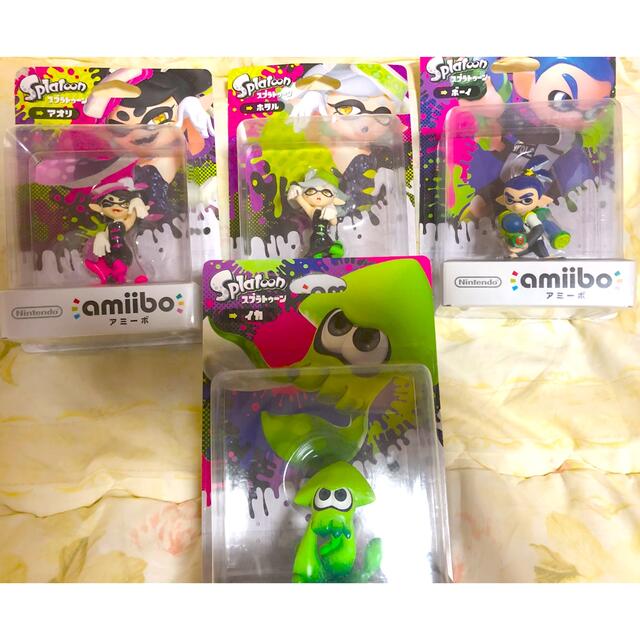 スプラトゥーンamiibo タコ&ヒメ