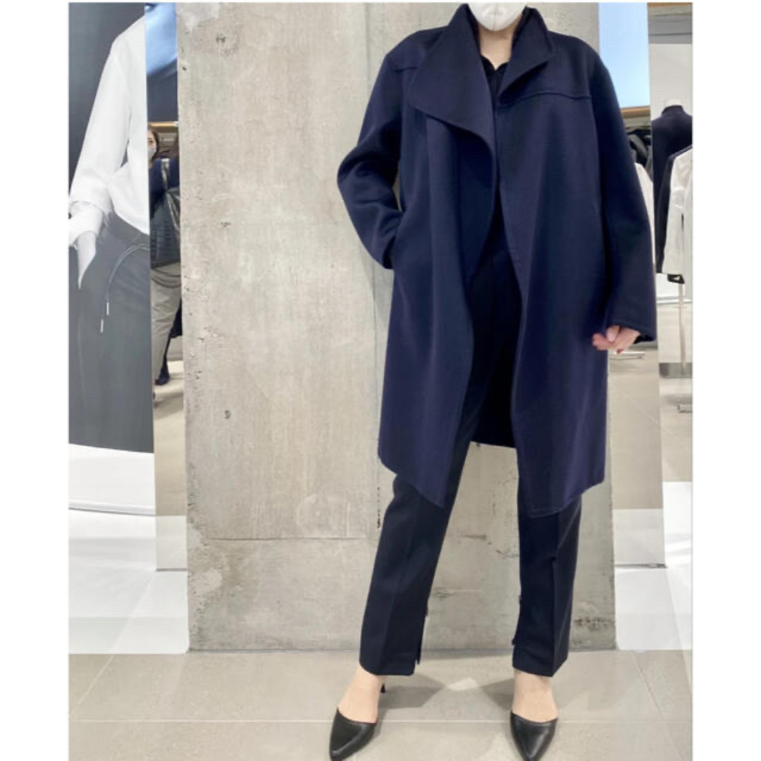 UNIQLO - UNIQLO+J カシミヤブレンドノーカラーコートの通販 by aico