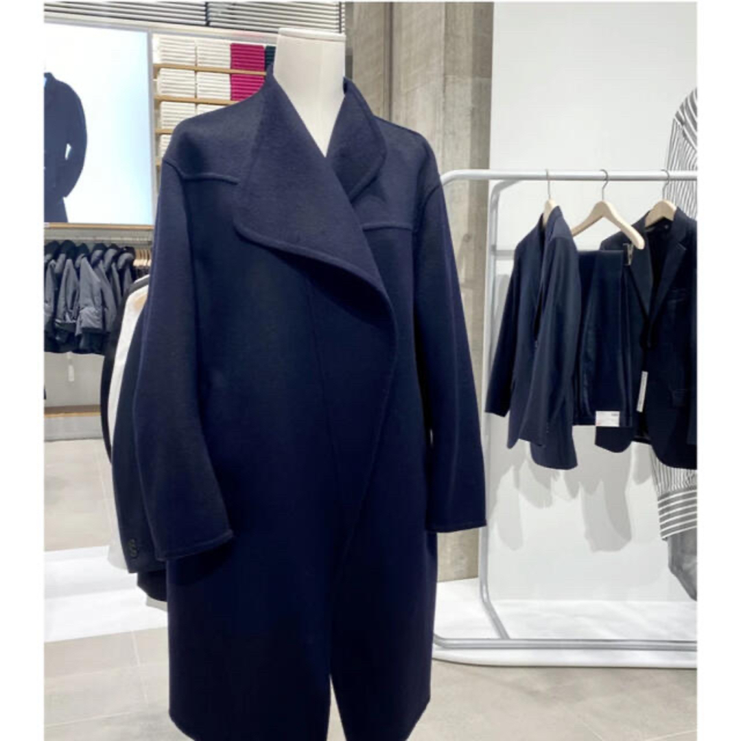 UNIQLO - UNIQLO+J カシミヤブレンドノーカラーコートの通販 by aico