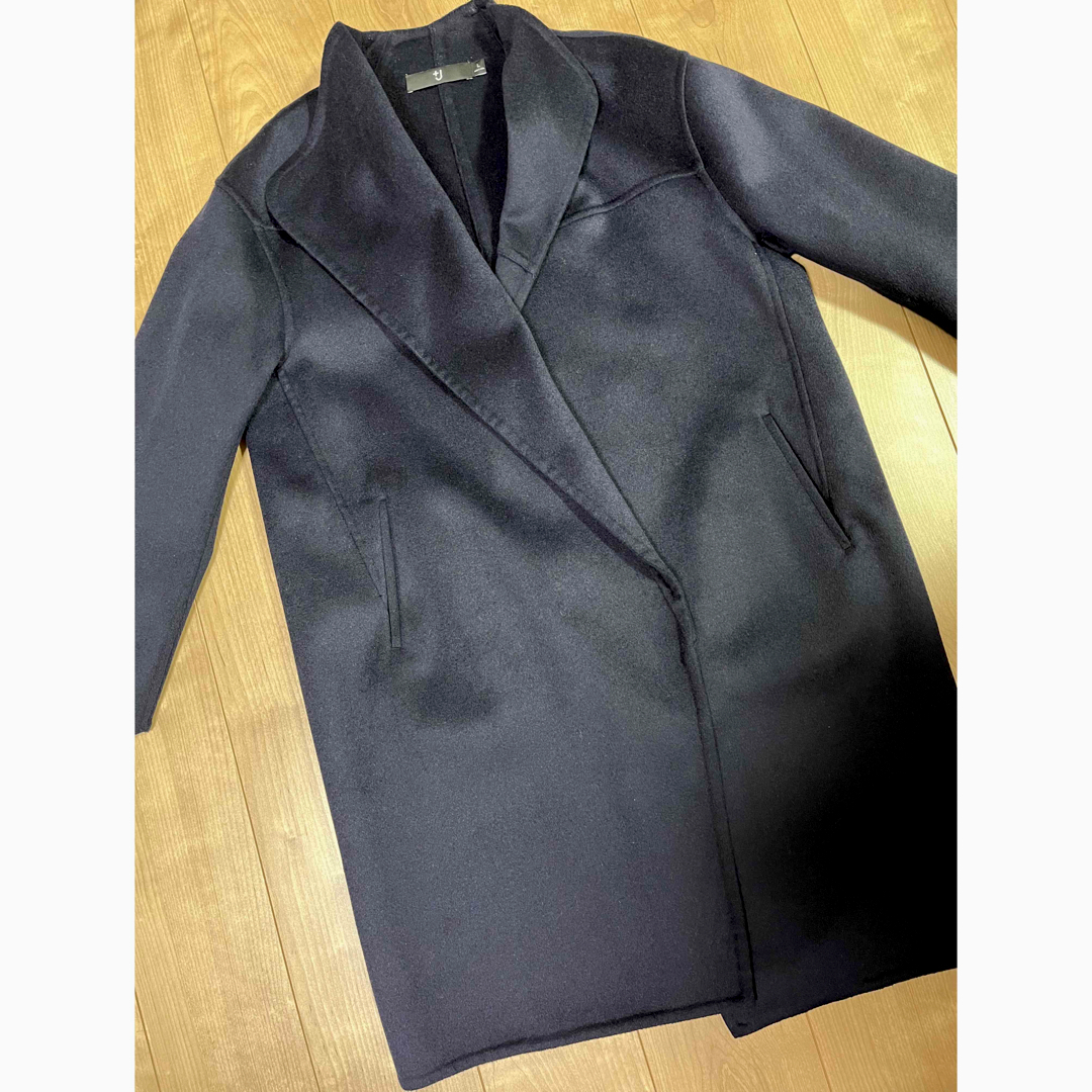 UNIQLO - UNIQLO+J カシミヤブレンドノーカラーコートの通販 by aico
