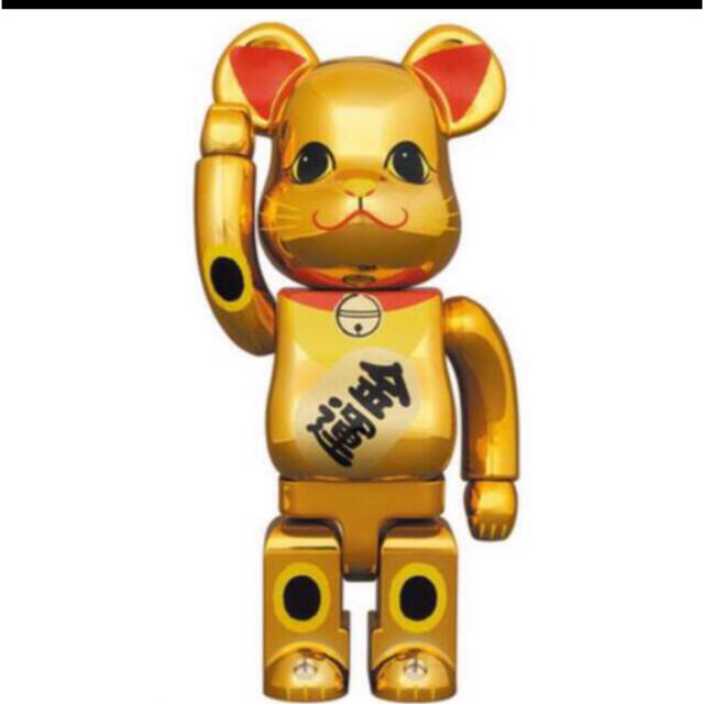 BE@RBRICK 招き猫 金運 金メッキ 参 400%その他