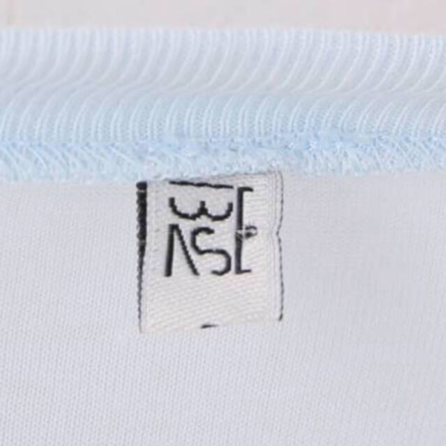 EDIT.FOR LULU(エディットフォールル)の【BASERANGE/ベースレンジ】ロングスリーブTシャツ（ブルー） レディースのトップス(Tシャツ(長袖/七分))の商品写真