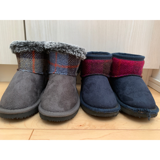 ハリスツイード(Harris Tweed)のHarris Tweed ブーツ　16cm☆2足セット(ブーツ)