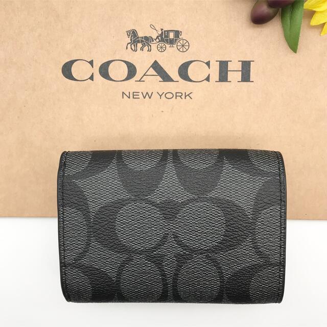 COACH ★大人気★ トライフォールド オリガミ コイン ウォレット 新品 1