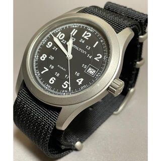 ハミルトン(Hamilton)の美品 hamilton khaki H684810 ハミルトン カーキ(腕時計(アナログ))