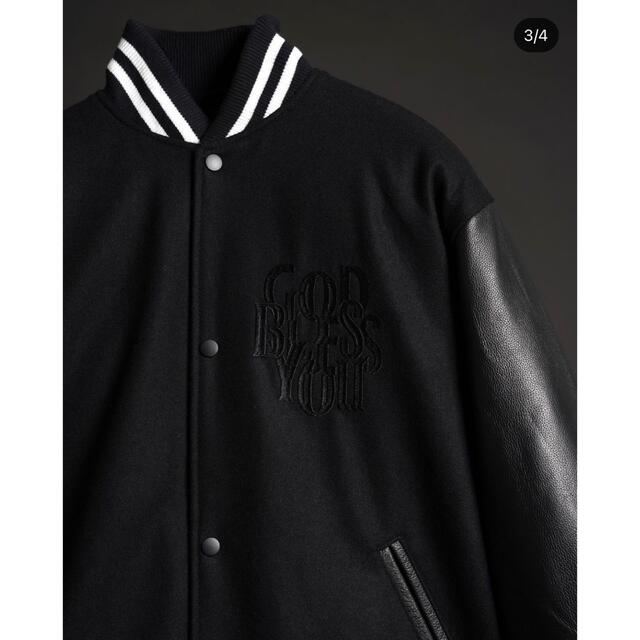 開封のみ GOD BLESS YOU スタジャン BLACK FRIDAY 大人女性の