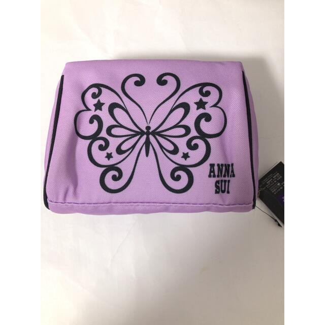 ANNA SUI(アナスイ)の新品　アナスイ　ハローキティ　ポーチ　ライトパープル レディースのファッション小物(ポーチ)の商品写真