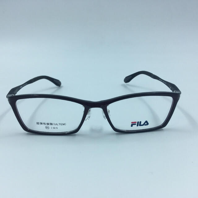 フィラ　FILA SF1514 メガネメタリックワインレッド/マットブラック