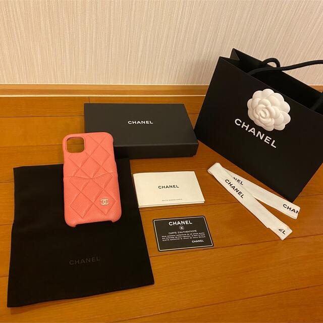 IPHONE12PROケース♡シャネルCHANELスマホ/家電/カメラ