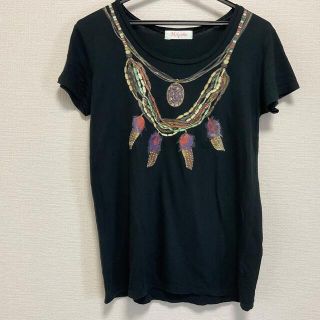 【美品】プリントTシャツ　M(Tシャツ(半袖/袖なし))