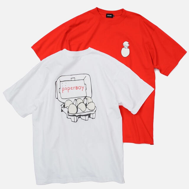 paperboy T-shirts Mサイズ レッド