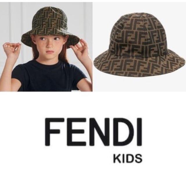 日本製在庫 FENDI キッズ 帽子 2023人気