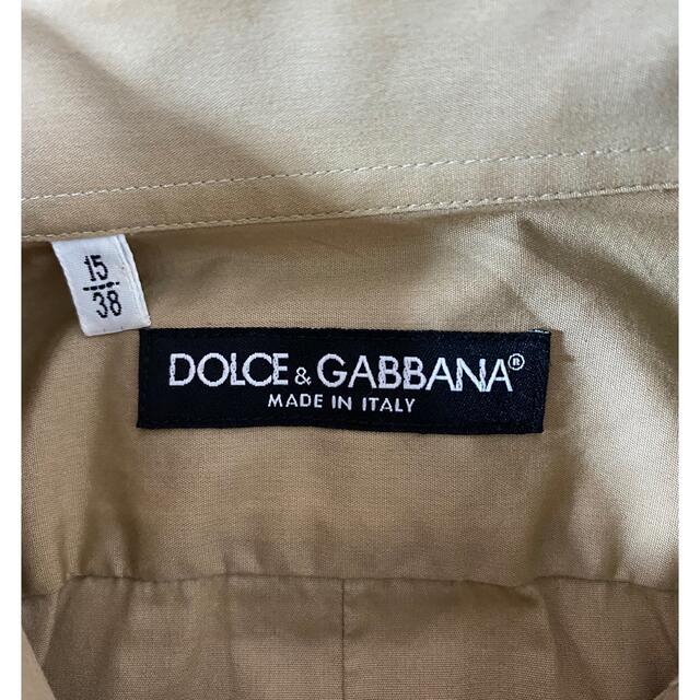 DOLCE&GABBANA(ドルチェアンドガッバーナ)のDOLCE&GABBANA  メンズ　シャツ　38 メンズのトップス(シャツ)の商品写真