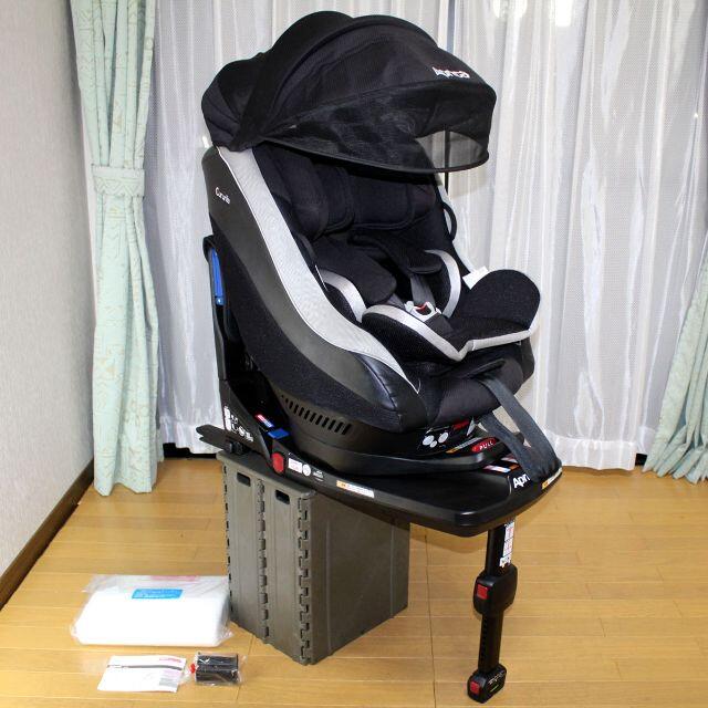 美品 Aprica 360度回転クルリラ◇ISOFIX対応◇新生児~アップリカ