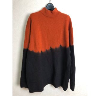 イッセイミヤケ(ISSEY MIYAKE)のイッセイミヤケ　is miyake グラデーションニット　90s 希少　美品(ニット/セーター)