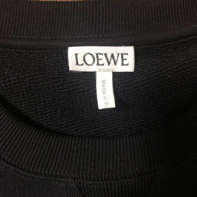 LOEWE(ロエベ)のMサイズ LOEWE ロエベ アナグラム スウェットシャツ トレーナー ブラック メンズのトップス(スウェット)の商品写真