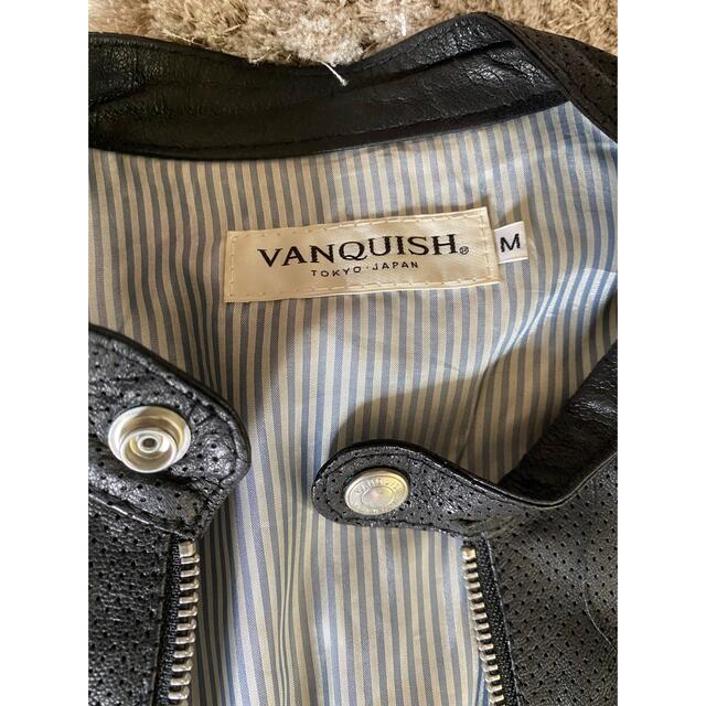 VANQUISH - 最終値下げ❗️ヴァンキッシュ レザージャケットの通販 by