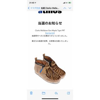 クラークス(Clarks)のatmos Clarks Wallabee Gen Maple tiger (ブーツ)